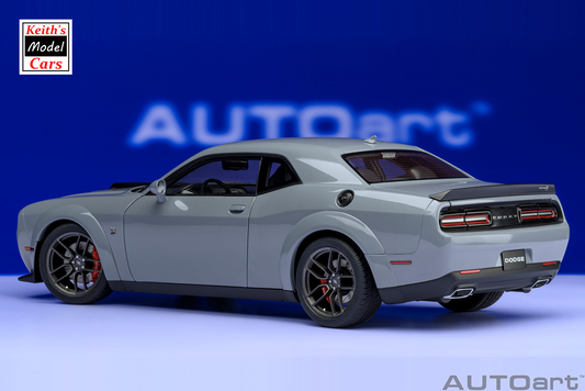 1/18 Scale AUTOart Dodge Challenger R/T Scat Pack Widebody Grey
