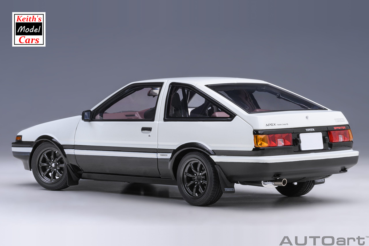 1:18 Scale AUTOart Models Toyota Sprinter Trueno (AE86