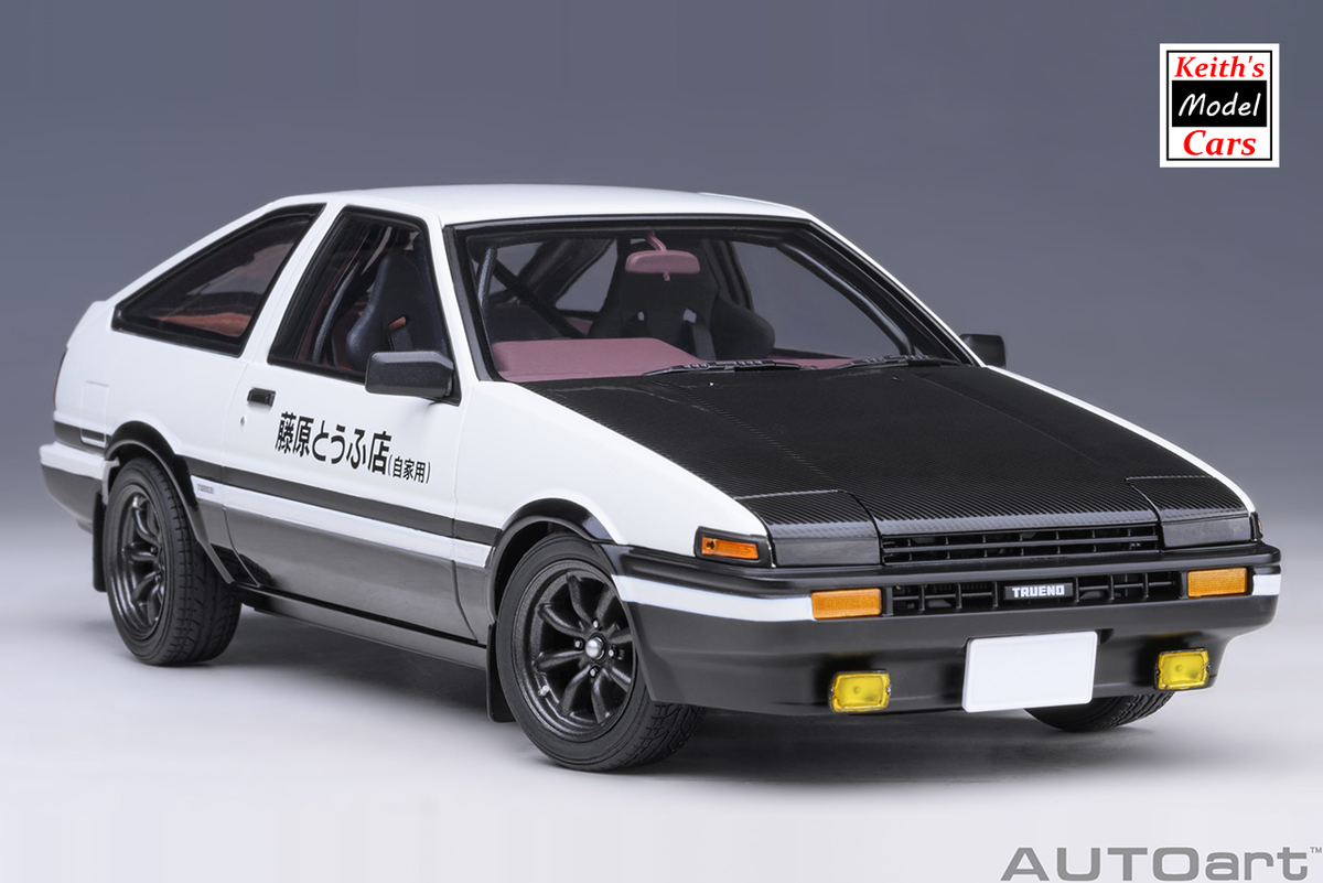 自動車 AUTOart Toyota Sprinter Trueno AE86 AUTOart 1:18 Toyota Sprinter Trueno AE86 Project D Version