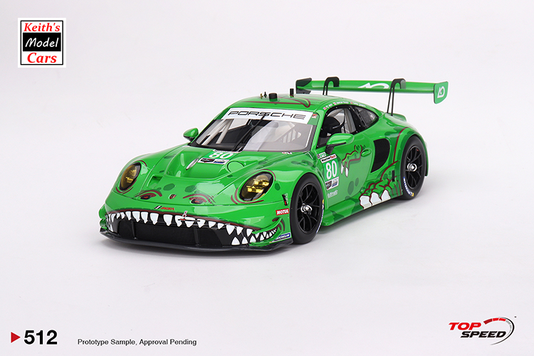 1:18 Scale TopSpeed-Models Porsche 911 GT3 R - AO Racing (No 1:18 Scale TopSpeed-Models Porsche 911 GT3 R - AO Racing (No