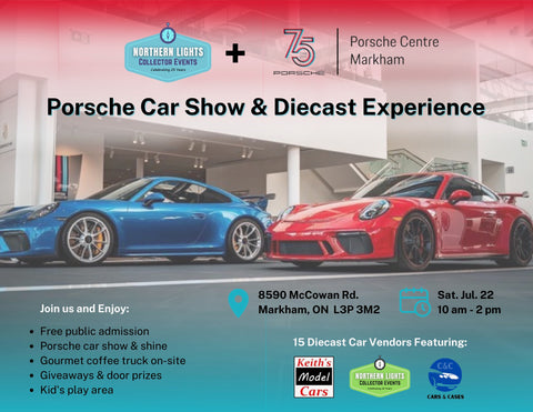 Porsche Car Show and Diecast Experience
