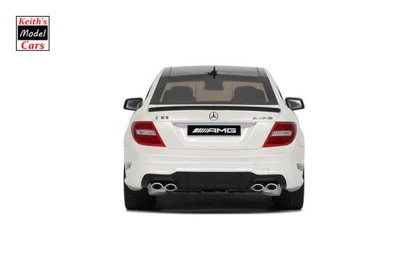 [1/18 Scale] Mercedes-Benz C63 AMG - Edition 507 in Diamond White by GT Spirit