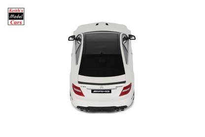 [Maßstab 1:18] Mercedes-Benz C63 AMG – Edition 507 in Diamantweiß von GT Spirit 