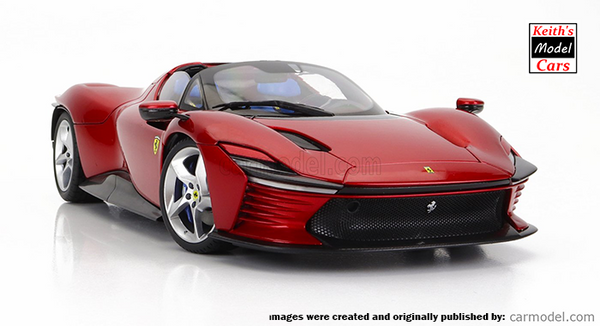 [1/18 Scale] Ferrari Daytona SP3 Series Icona in Rosso Magma Metallic by Bburago