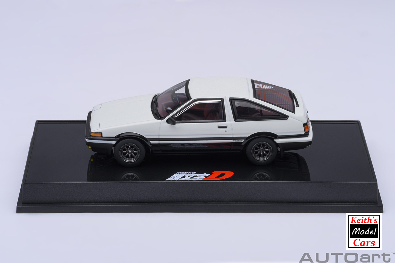 [Maßstab 1/64] Toyota Sprinter Trueno (AE86) – „Initial D“ von AUTOart Models 