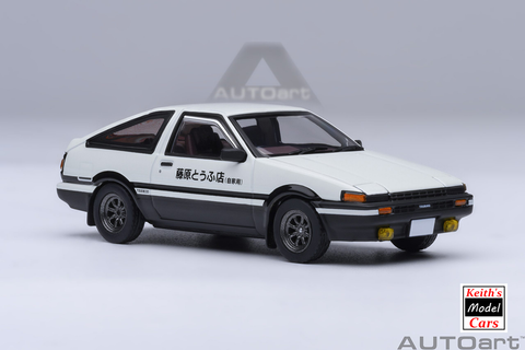 [1/64 Scale] Toyota Sprinter Trueno (AE86) - “Initial D” by AUTOart Models
