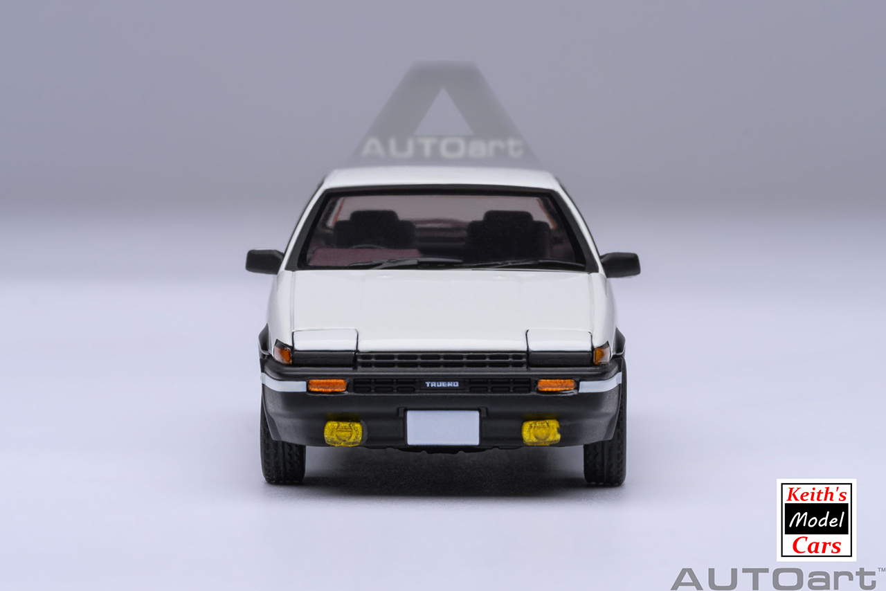 [Maßstab 1/64] Toyota Sprinter Trueno (AE86) – „Initial D“ von AUTOart Models 