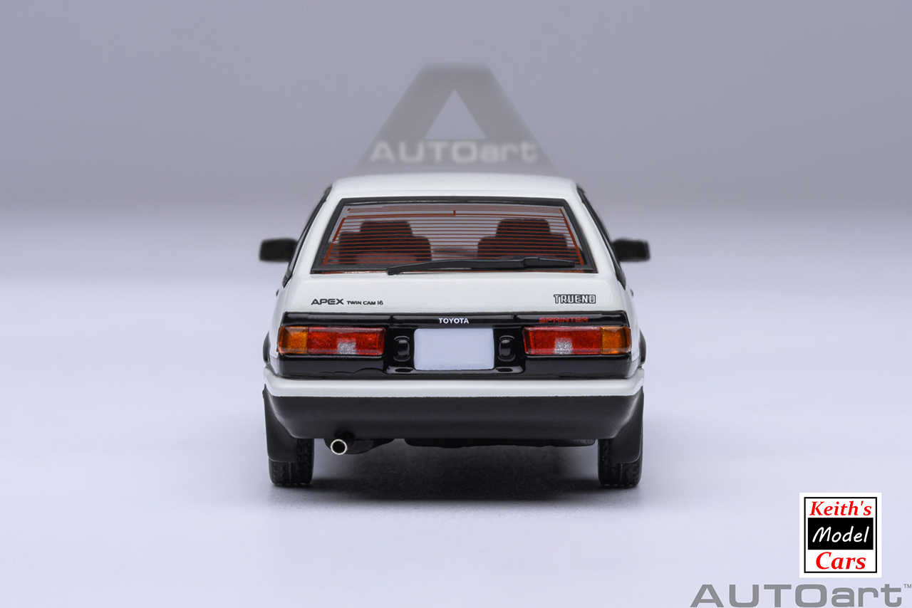 [Maßstab 1/64] Toyota Sprinter Trueno (AE86) – „Initial D“ von AUTOart Models 