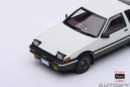 [Maßstab 1/64] Toyota Sprinter Trueno (AE86) – „Initial D“ von AUTOart Models 