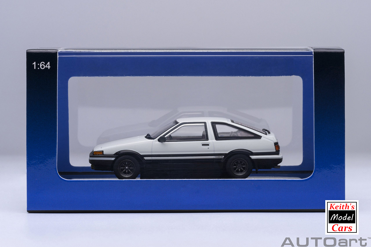 [Maßstab 1/64] Toyota Sprinter Trueno (AE86) – „Initial D“ von AUTOart Models 