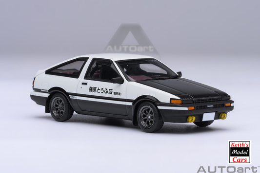 [1/64 Scale] Toyota Sprinter Trueno (AE86) - “Project D” Final Version by AUTOart Models
