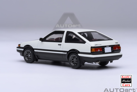 [1/64 Scale] Toyota Sprinter Trueno (AE86) - “Project D” Final Version by AUTOart Models