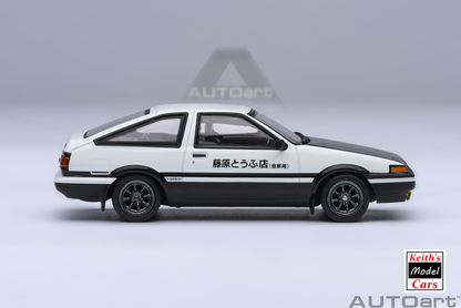 [Maßstab 1/64] Toyota Sprinter Trueno (AE86) – „Project D“ – Endversion von AUTOart Models 