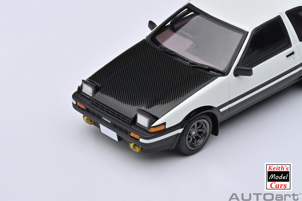 [1/64 Scale] Toyota Sprinter Trueno (AE86) - “Project D” Final Version by AUTOart Models