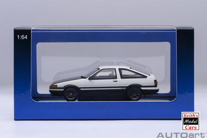 [Maßstab 1/64] Toyota Sprinter Trueno (AE86) – „Project D“ – Endversion von AUTOart Models 