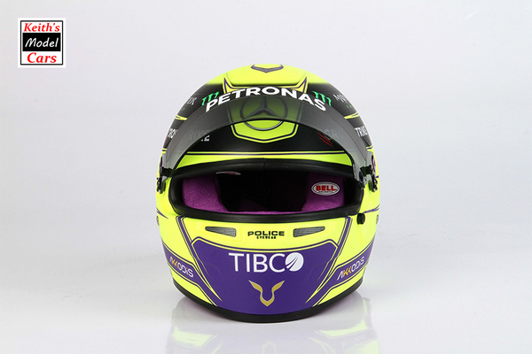 [1/2 Scale] Lewis Hamilton 2022 Season Helmet by Bell Racing Helmets