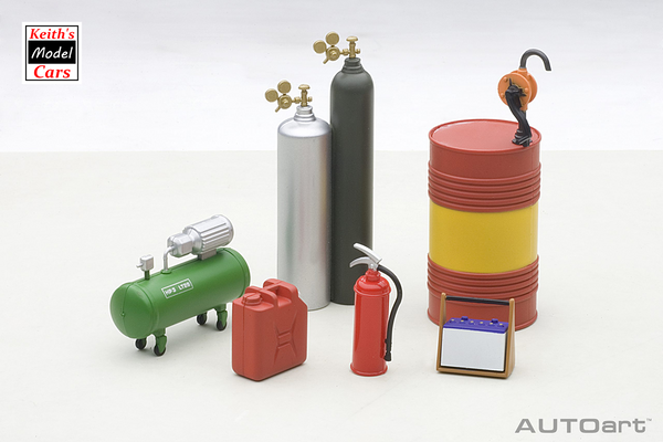 [1/18 Scale] Garage Kit Set by AUTOart Models