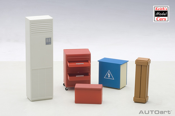 [1/18 Scale] Garage Kit Set by AUTOart Models