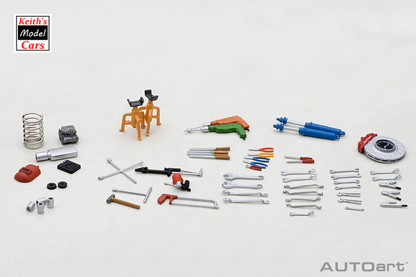 [1/18 Scale] Garage Kit Set by AUTOart Models