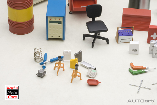 [1/18 Scale] Garage Kit Set by AUTOart Models
