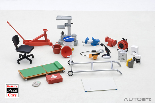 [1/18 Scale] Garage Kit Set by AUTOart Models