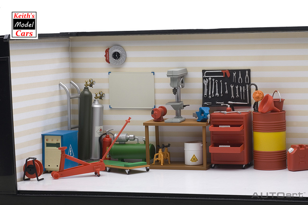 [1/18 Scale] Garage Kit Set by AUTOart Models