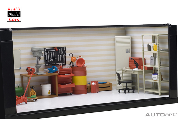 [1/18 Scale] Garage Kit Set by AUTOart Models