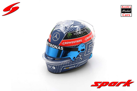 [1/5 Scale] Mercedes-Benz AMG - Japanese GP 2022 - George Russell F1 Helmet Replica by Spark Models
