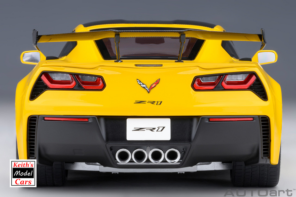 [1/18 Scale] Chevrolet Corvette C7 ZR1 in Corvette Racing Yellow Tintcoat by AUTOart Models