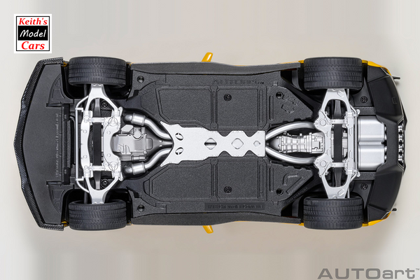 [1/18 Scale] Chevrolet Corvette C7 ZR1 in Corvette Racing Yellow Tintcoat by AUTOart Models