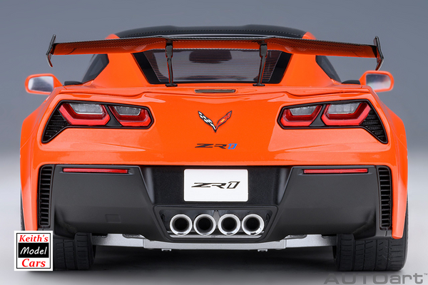 [1/18 Scale] Chevrolet Corvette C7 ZR1 in Sebring Orange Tintcoat by AUTOart Models