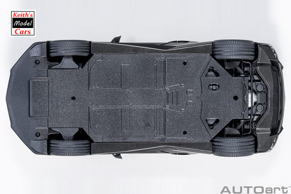 [Maßstab 1/18] Chevrolet Corvette C8 Stingray Z51 in Schwarz von AUTOart Models 