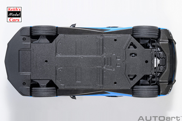 [1/18 Scale] Chevrolet Corvette C8 Stingray Z51 in Rapid Blue by AUTOart Models