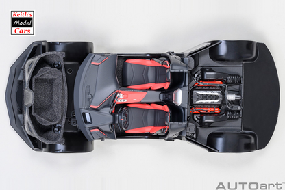 [Maßstab 1/18] Chevrolet Corvette C8 Stingray Z51 in Torch Red von AUTOart Models 