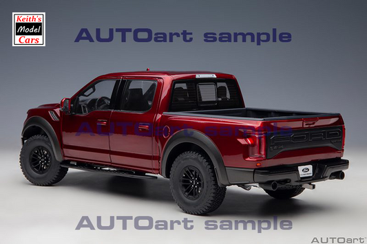 [Maßstab 1/18] Ford F-150 Raptor Supercrew (2019) in Rubinrot von AUTOart Models 