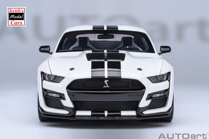 [1/18 Scale] Ford Mustang Shelby GT500 in Oxford White by AUTOart Models