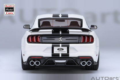 [1/18 Scale] Ford Mustang Shelby GT500 in Oxford White by AUTOart Models
