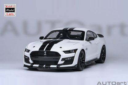 [1/18 Scale] Ford Mustang Shelby GT500 in Oxford White by AUTOart Models