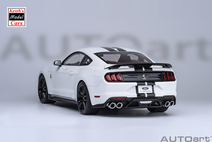 [1/18 Scale] Ford Mustang Shelby GT500 in Oxford White by AUTOart Models