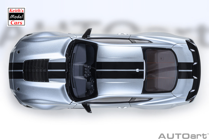[1/18 Scale] Ford Mustang Shelby GT500 in Iconic Silver by AUTOart Models