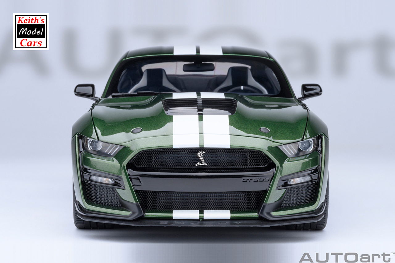 [1/18 Scale] Ford Mustang Shelby GT500 in Eruption Green by AUTOart Models
