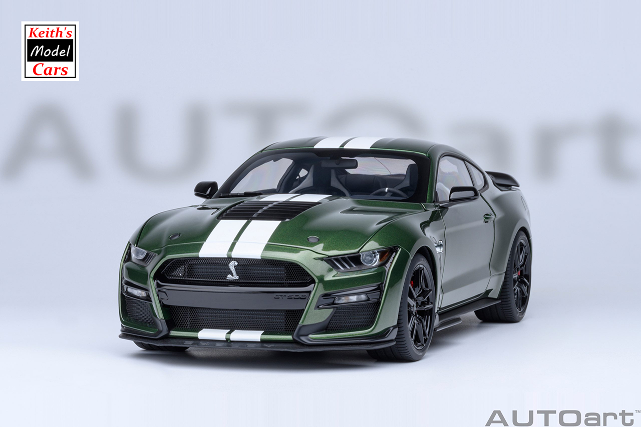 [1/18 Scale] Ford Mustang Shelby GT500 in Eruption Green by AUTOart Models