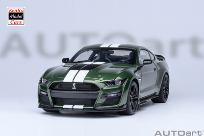 [1/18 Scale] Ford Mustang Shelby GT500 in Eruption Green by AUTOart Models