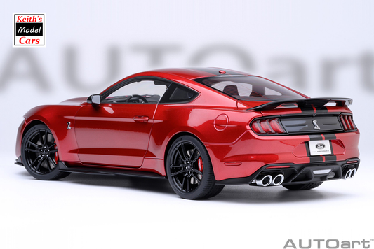 [1/18 Scale] Ford Mustang Shelby GT500 in Rapid Red by AUTOart Models