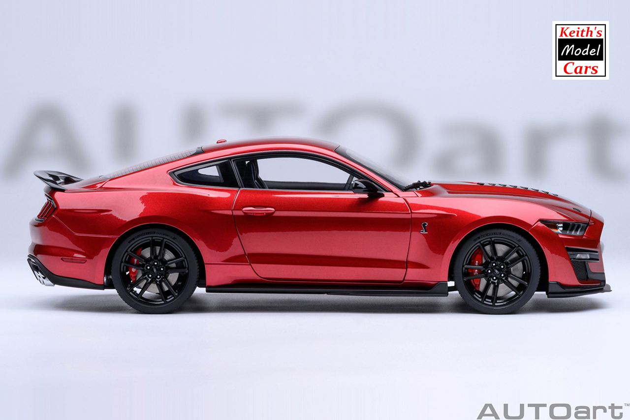[1/18 Scale] Ford Mustang Shelby GT500 in Rapid Red by AUTOart Models