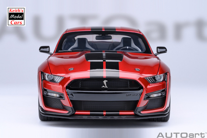[1/18 Scale] Ford Mustang Shelby GT500 in Rapid Red by AUTOart Models