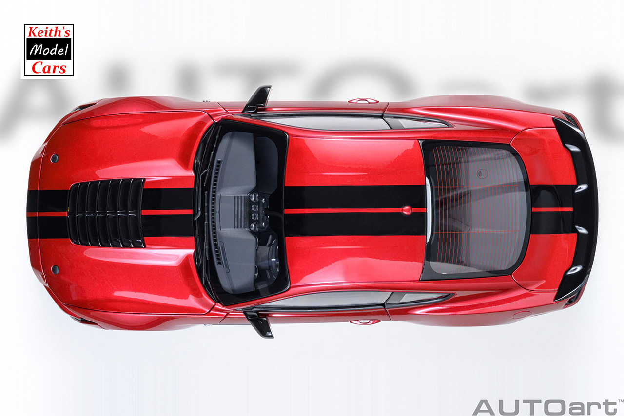 [1/18 Scale] Ford Mustang Shelby GT500 in Rapid Red by AUTOart Models