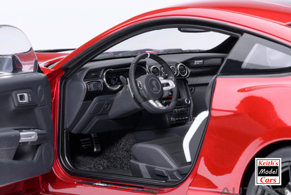 [1/18 Scale] Ford Mustang Shelby GT500 in Rapid Red by AUTOart Models