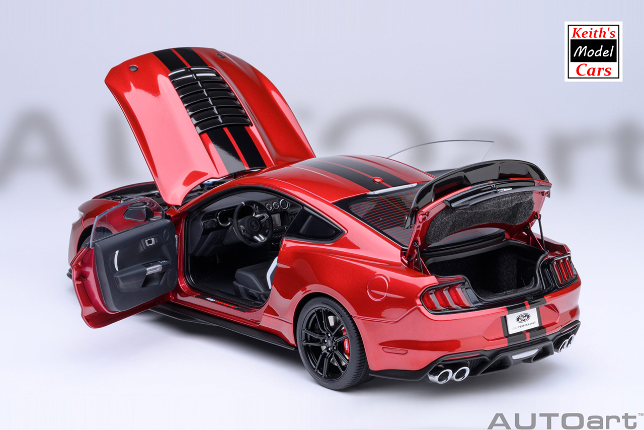 [1/18 Scale] Ford Mustang Shelby GT500 in Rapid Red by AUTOart Models