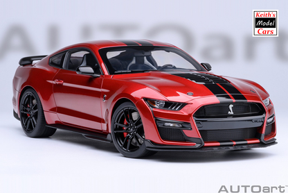 [1/18 Scale] Ford Mustang Shelby GT500 in Rapid Red by AUTOart Models